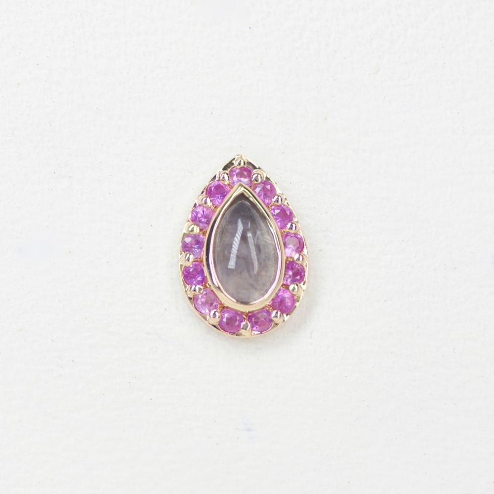 Elizabeth tops with Precious stones
