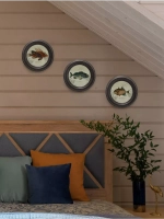 Картины на стену интерьерная на холсте 3 шт 17.5 см