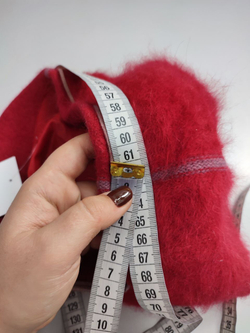 Шапка с козырьком шерстяная