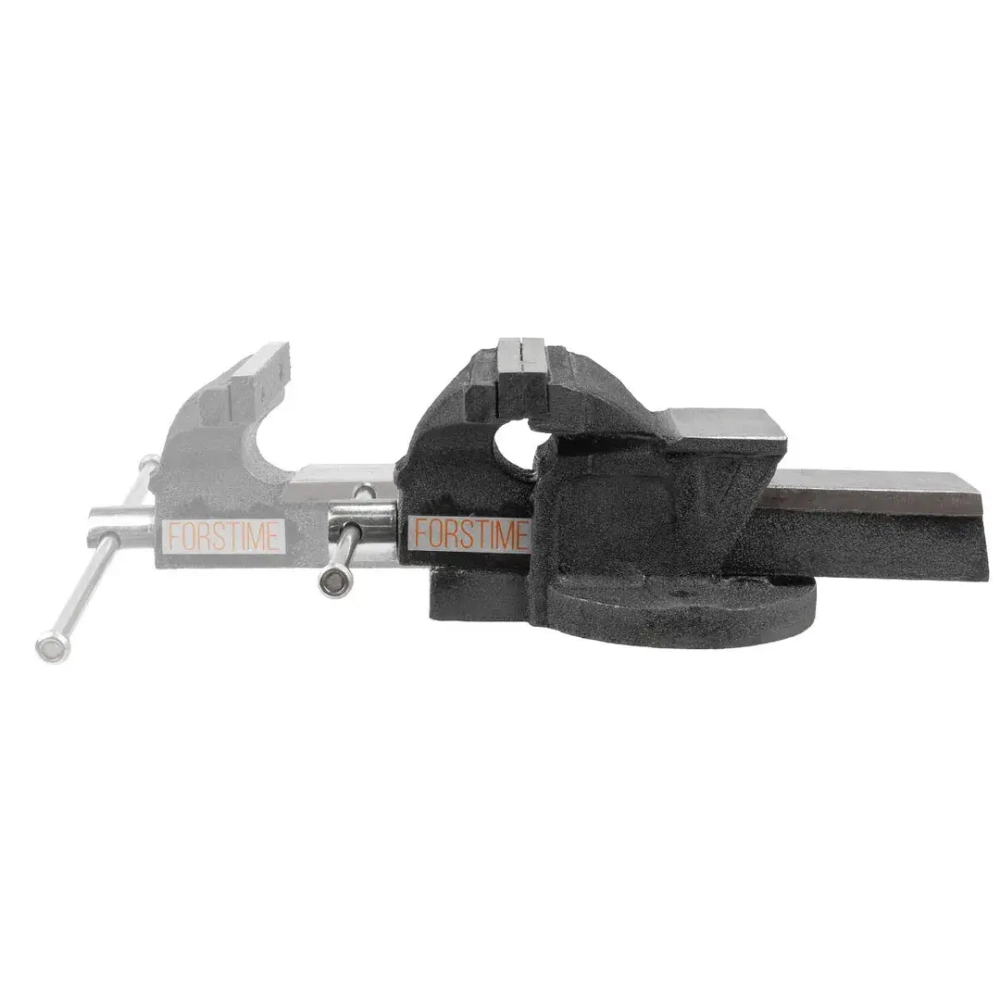 Тиски стальные с наковальней 4''(100мм) FORSTIME FT-6540204