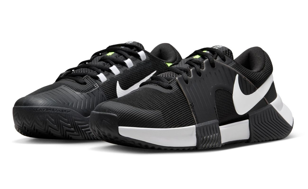 Женские теннисные кроссовки Nike Zoom GP Challenge 1 Clay - black/white/black