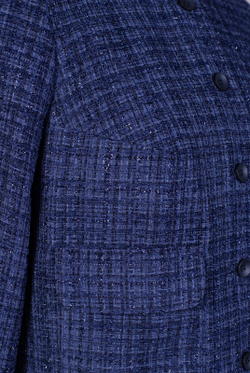 Жакет женский 3883ВП, синий блеск #323СБл043883ВП