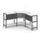 Shelf System Трехсекционный угловой стеллаж двухярусный с ящиками SN.STMU-231 Белый/Антрацит/Металл
