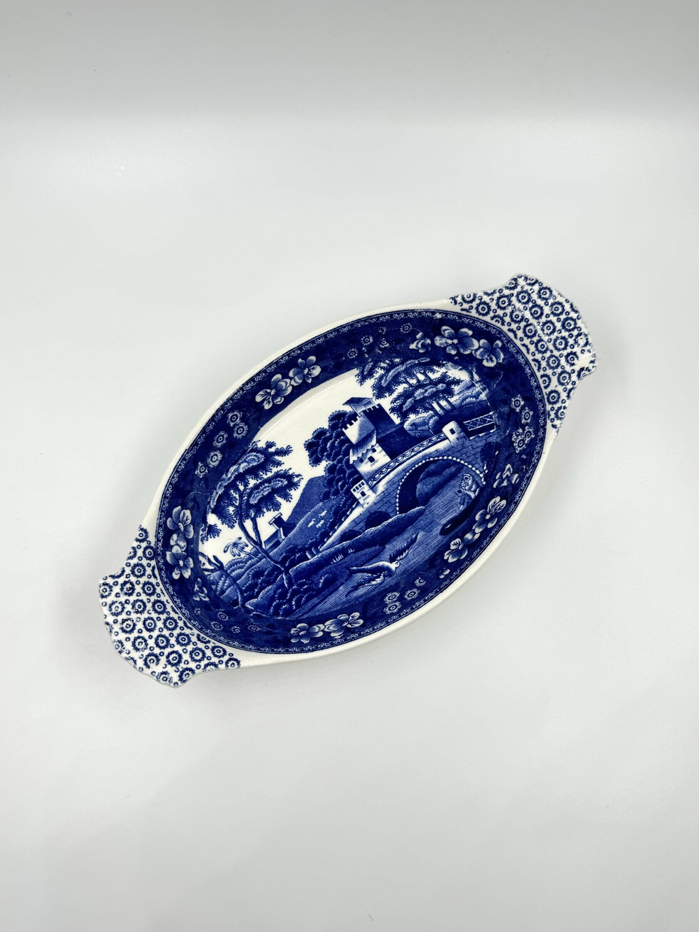 Блюдо с ручками Spode, Tower