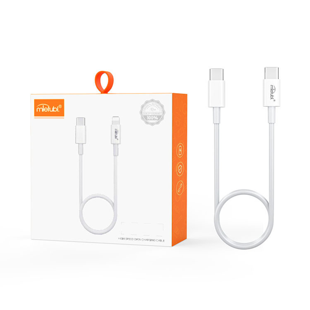 Кабель Mietubl MTB-DCTTPD04 Type-C-Type-C PD60W 3A 1м Silicone Black