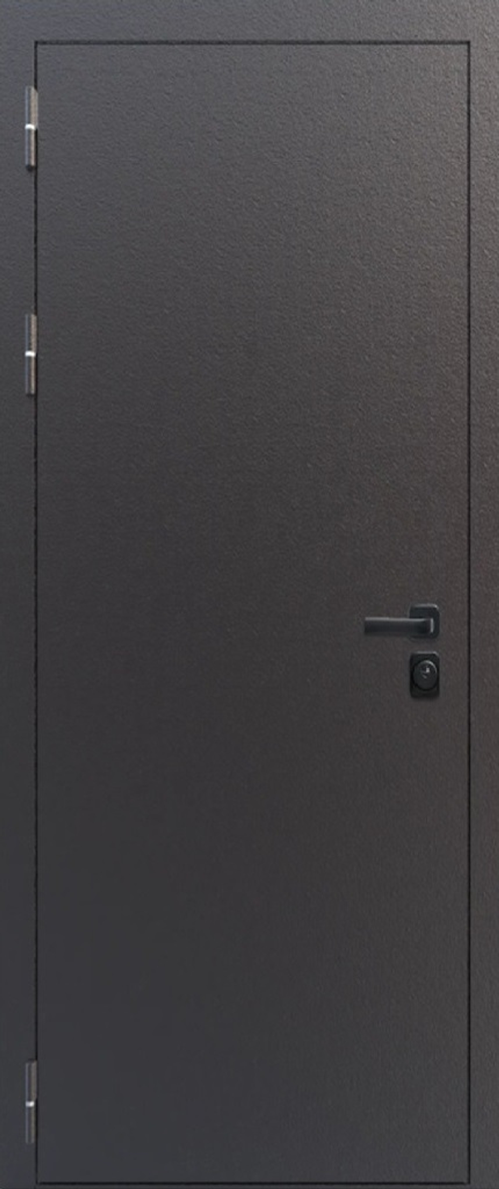 Входная дверь FlyDoors ТЕРМАЛ Чёрный букле