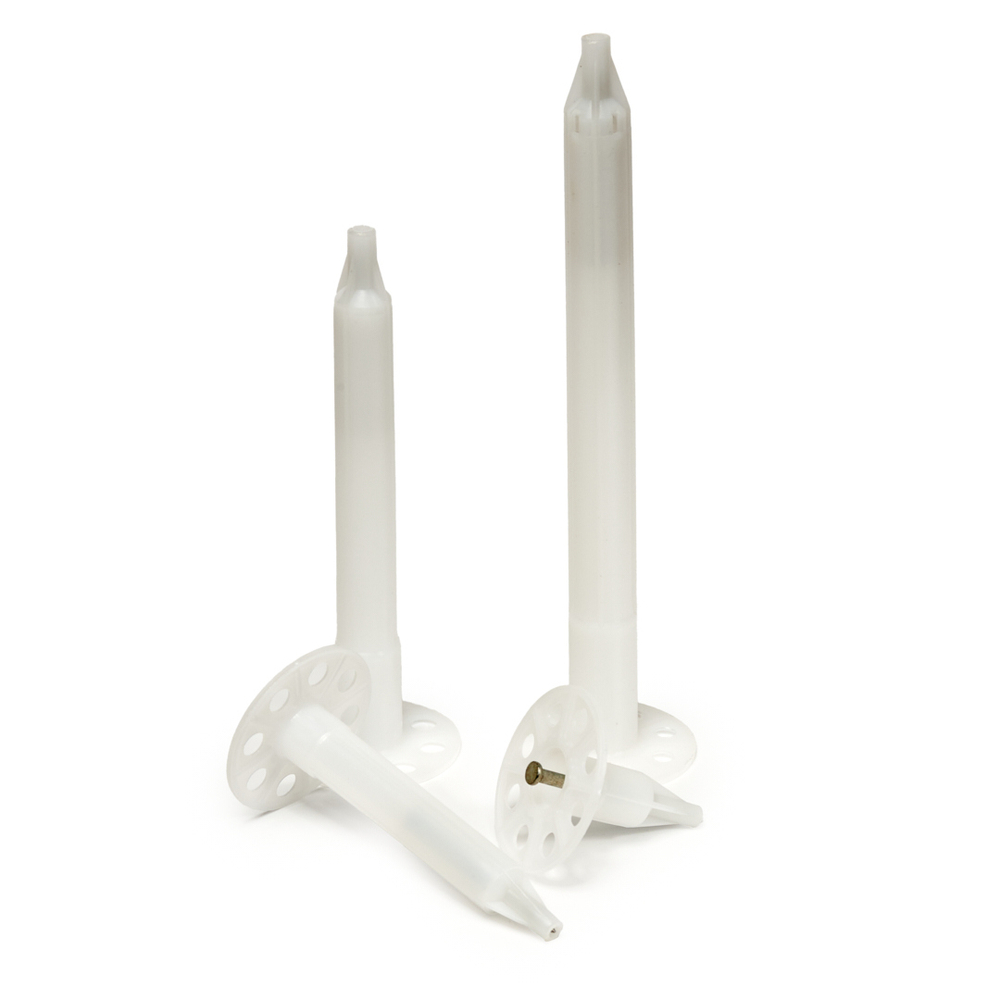 Тарельчатый дюбель гриб с кованым гвоздем для монтажных пистолетов IN80 (200 шт/уп) FEDAST