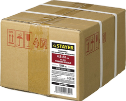 STAYER СКД, 51 х 4.8 мм, рубин.-красн., 1200 шт, кровельный саморез (30300-48-051-3003)