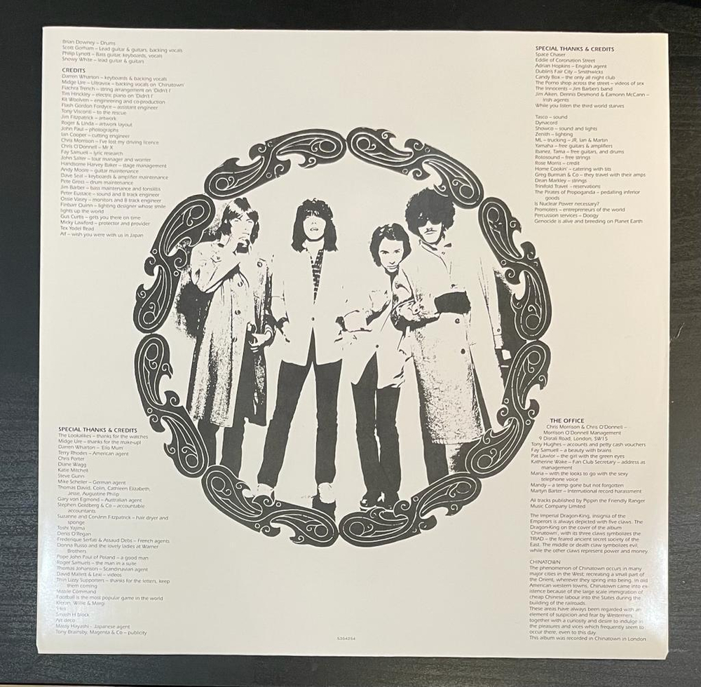 Thin Lizzy- Chinatown (Европа 2014г.)