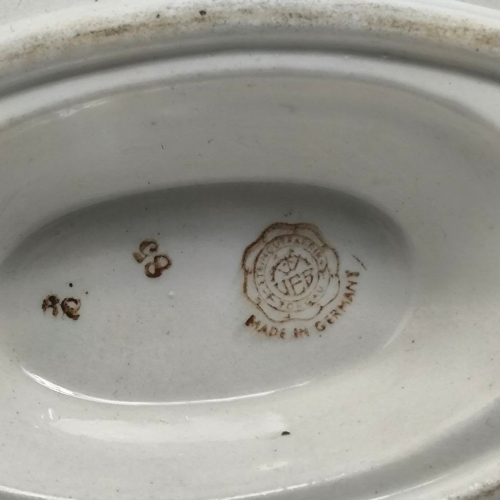 Соусник в стиле ар-деко 1930-е годы Германия