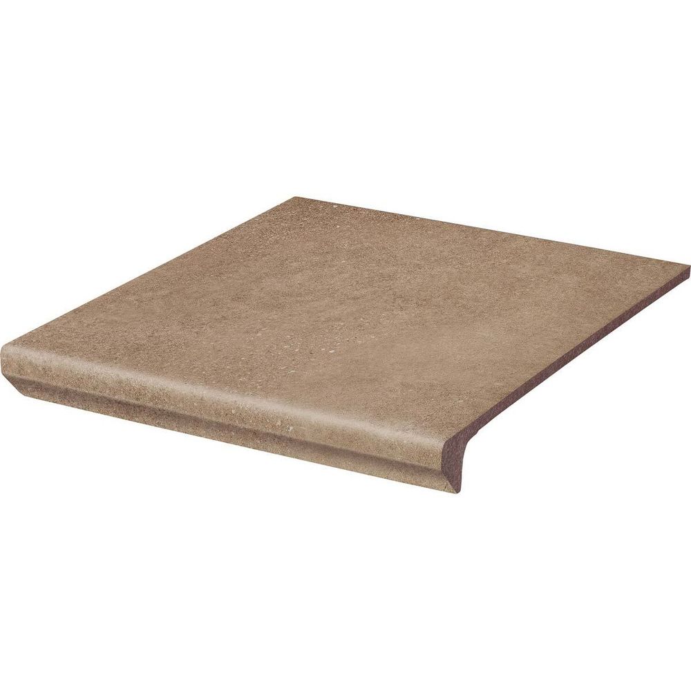 Ceramika Paradyz - Mattone Sabbia Brown - Ступень с капиносом рядовая 330x300