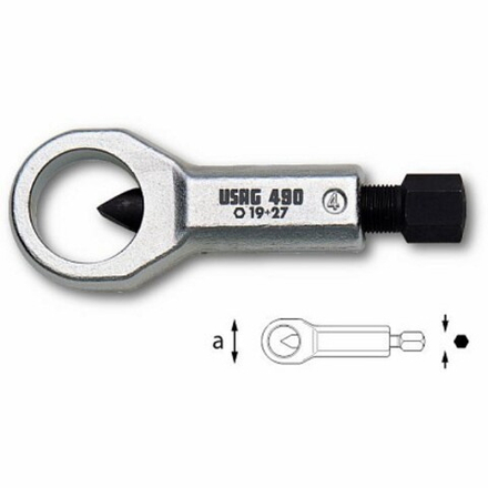 490 Инструмент для раскалывания гаек 5-10мм, USAG (Италия)