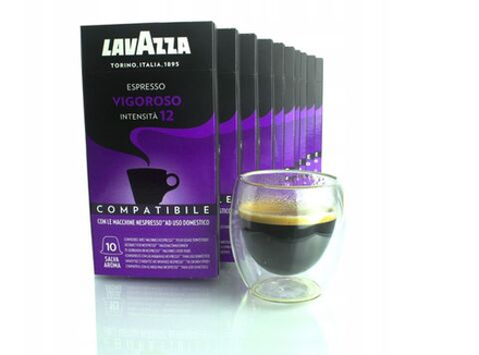 Кофе в капсулах  NESPRESSO LAVAZZA Vigoroso 100 капсул