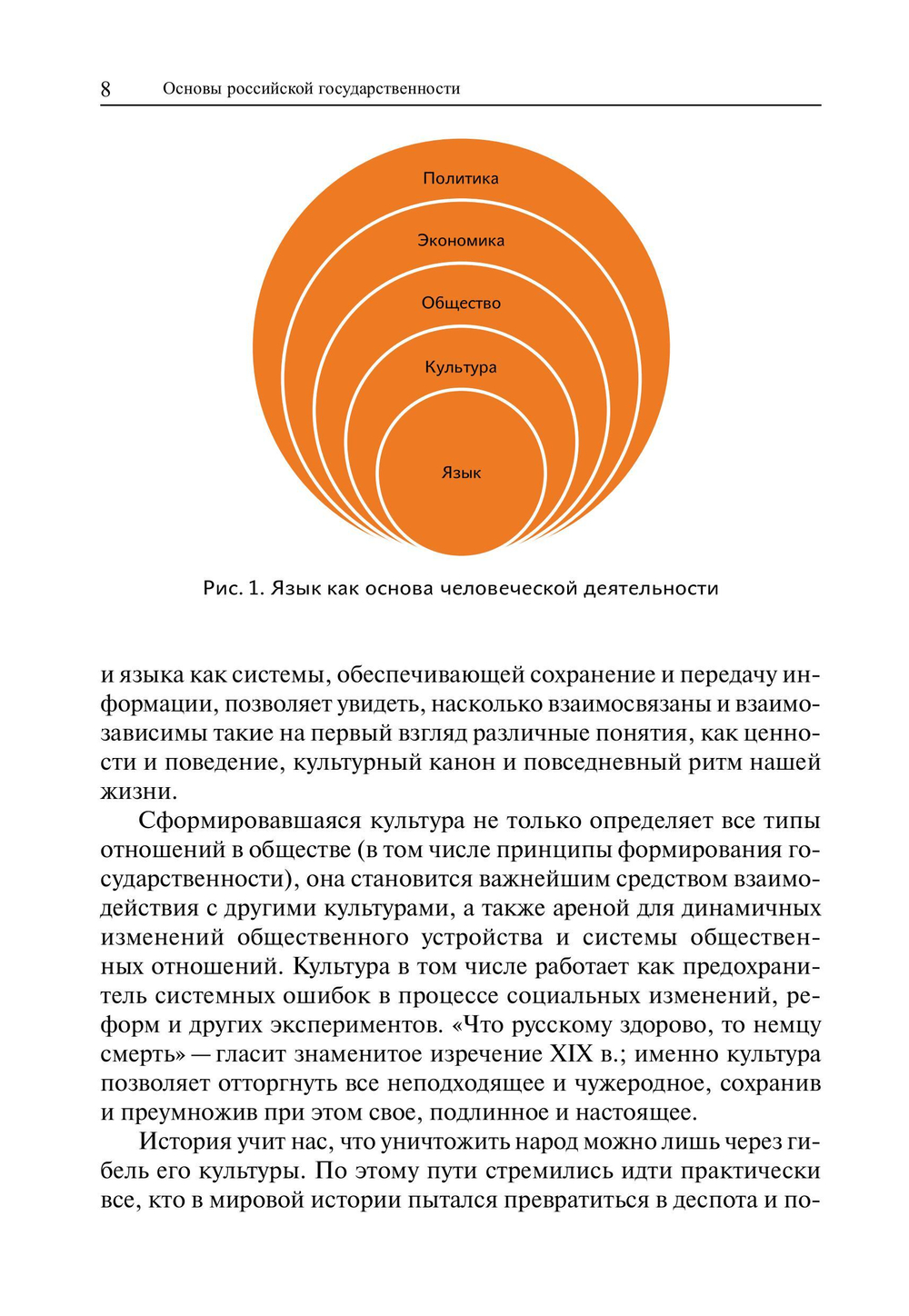 Основы российской государственности. Учебное пособие