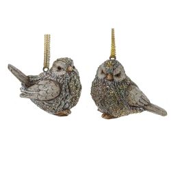 GAEM Изделие декоративное подвесное "Птичка", L6 W4 H5 см, 2в.