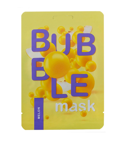 Пузырьковая маска для лица с экстрактом дыни Очищение и защита