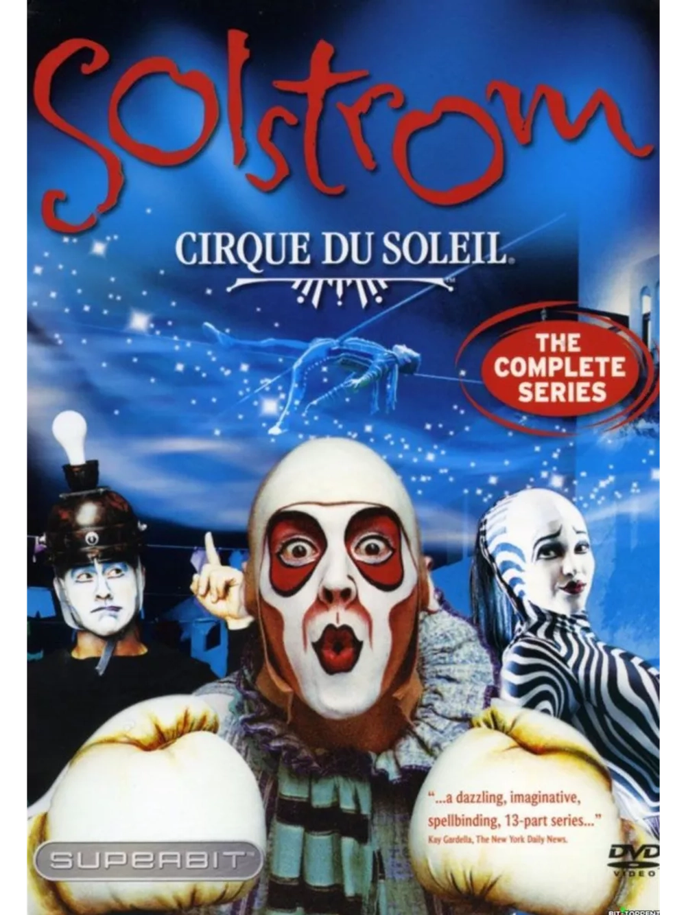 Цирк дю Солей: Солнечный ветер (2003-2004) (5 DVD) (DVD-R)