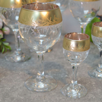 Набор 12 предметов (6 бокалов, 6 рюмок) "Матрица"