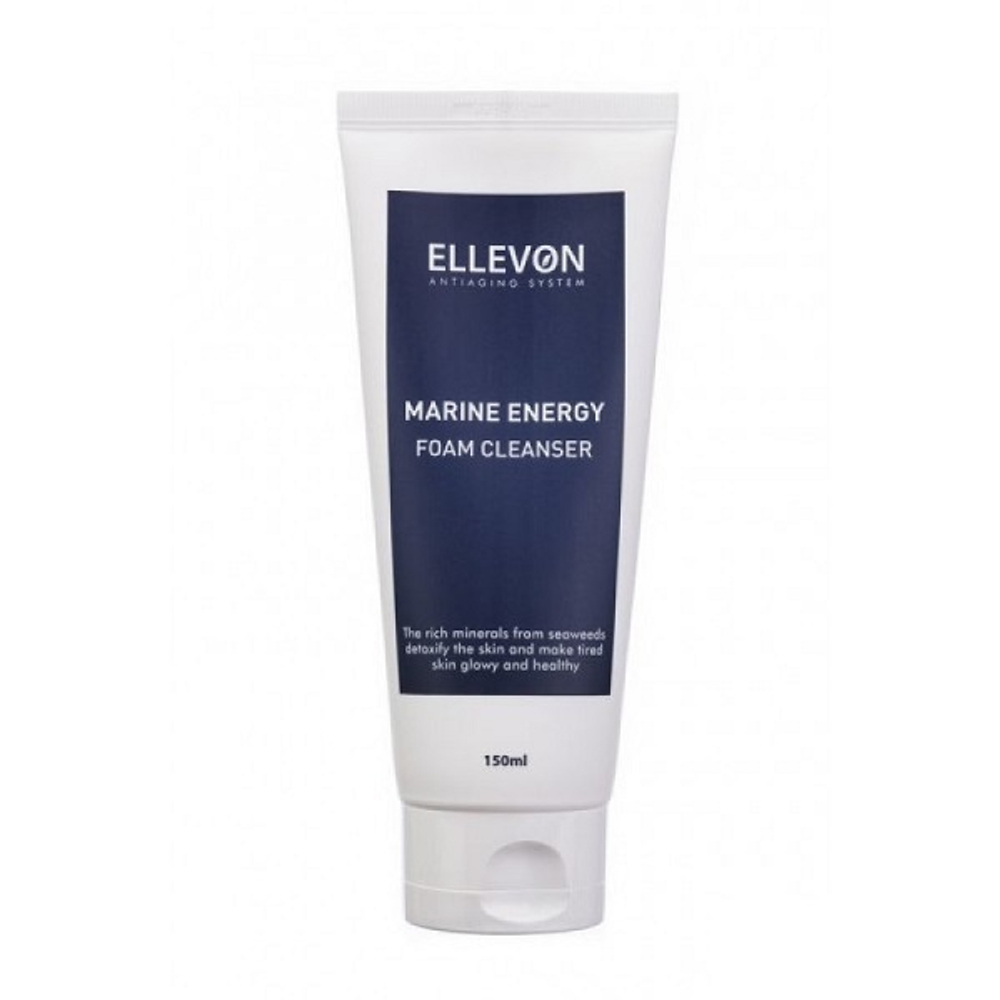 Пенка для умывания с морскими минералами Ellevon Marine Energy Foam Cleanser 150мл