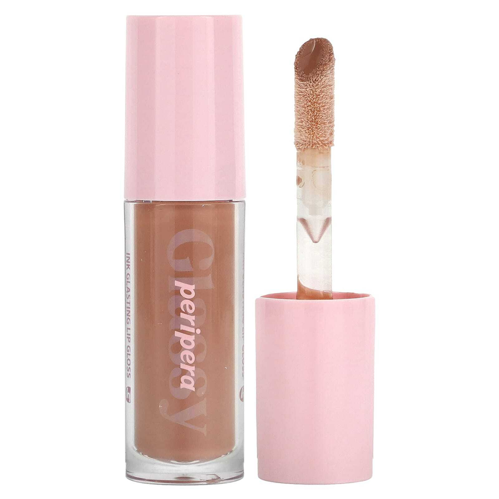Peripera, Блеск для губ Ink Glasting, 02 Edge Nude, 4,5 мл (0,15 жидк. унц.)