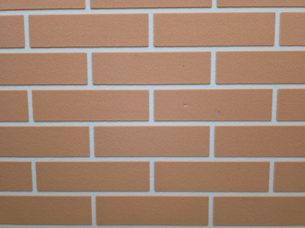 Термопанель фасадная под кирпич Персик