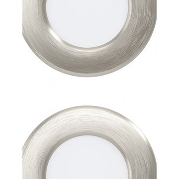 Светодиодный комплект встраиваемых светильников (3шт.) 2,7W 3000K 99141 никель FUEVA 5 Eglo