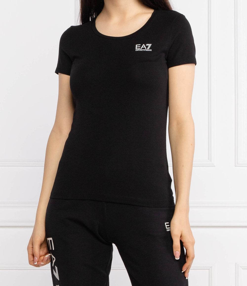 футболка EA7 - черный(6KTT18 TJ12Z)