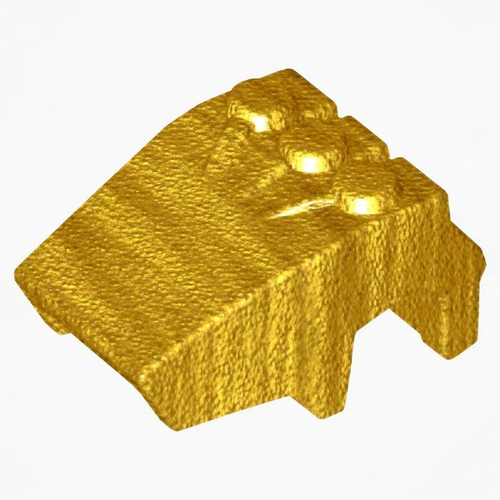 Кулак гориллы для минифигурки 11092 Pearl Gold