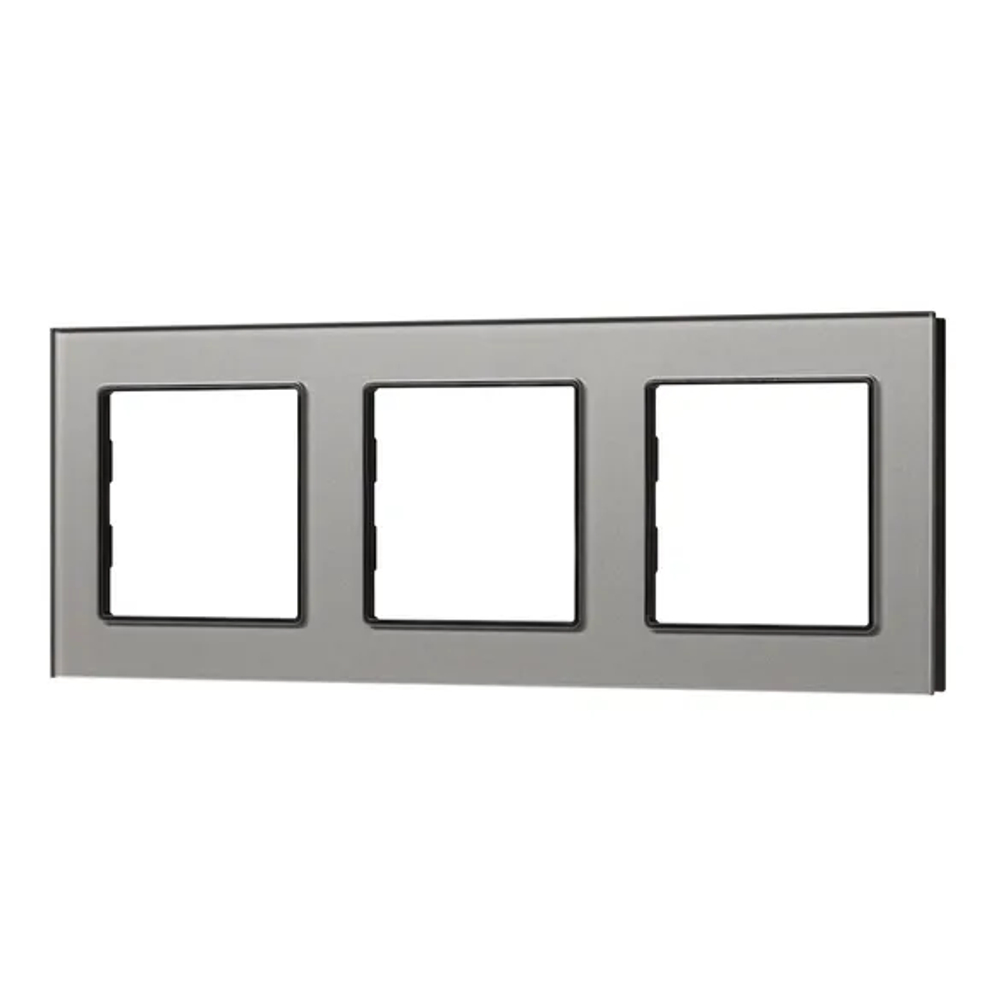 Рамка стеклянная FRM-GLARE-GS-3-GR (Arlight, -) 043801