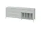 Тумба Type 5 ящиков 4 полки ширина 200 см (светло-серый)