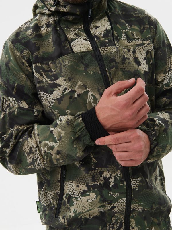 Костюм летний Стрелок-Антимоскит ткань Сорочка цвет Зеленый Питон