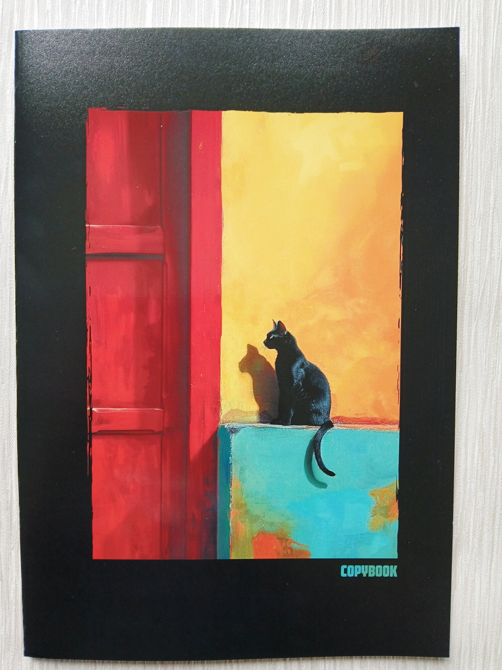 Тетрадь 64 листов А4. "Black Cat", общая, в клетку. Формат А4 (296*203 мм). Арт.120035. Без полей. Комплект 3 шт.