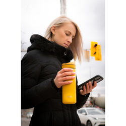 Термокружка 0.46л Viva Scandinavia Anytime желтая