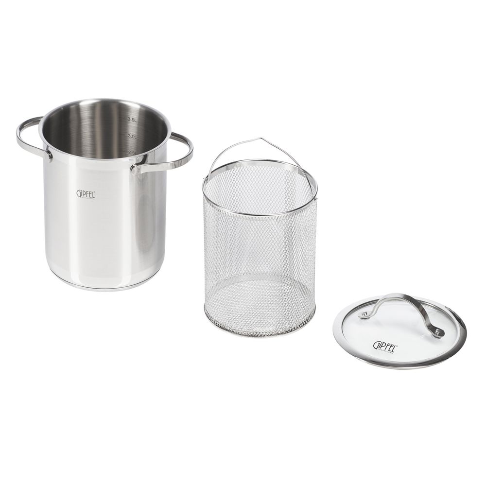 Кастрюля для варки овощей Gipfel Victory 1303 17 см/4 л