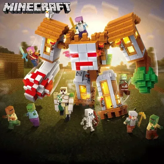 Конструктор Minecraft "  Крепость древесного стража ", 857 дет.