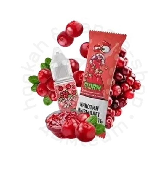Жидкость Slurm (Слёрм) с ароматом &quot;Redberry Jam&quot; (Кислый Джем из Брусники и Клюквы), 10мл, 15мг