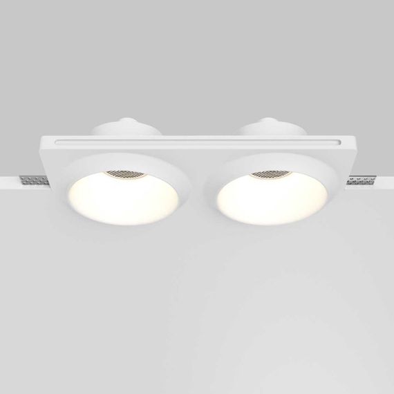 Встраиваемый светильник Maytoni Technical DL124-GU10-02-TRS-W