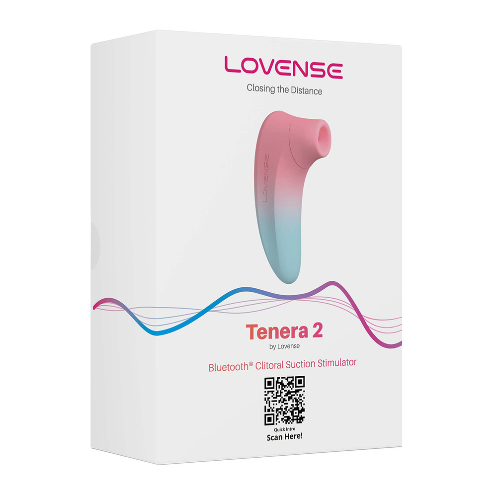 Вакуумно-волновой стимулятор клитора с управлением через приложение Lovense Tenera 2 PulseSense Pressure Wave Clitoral Stimulator