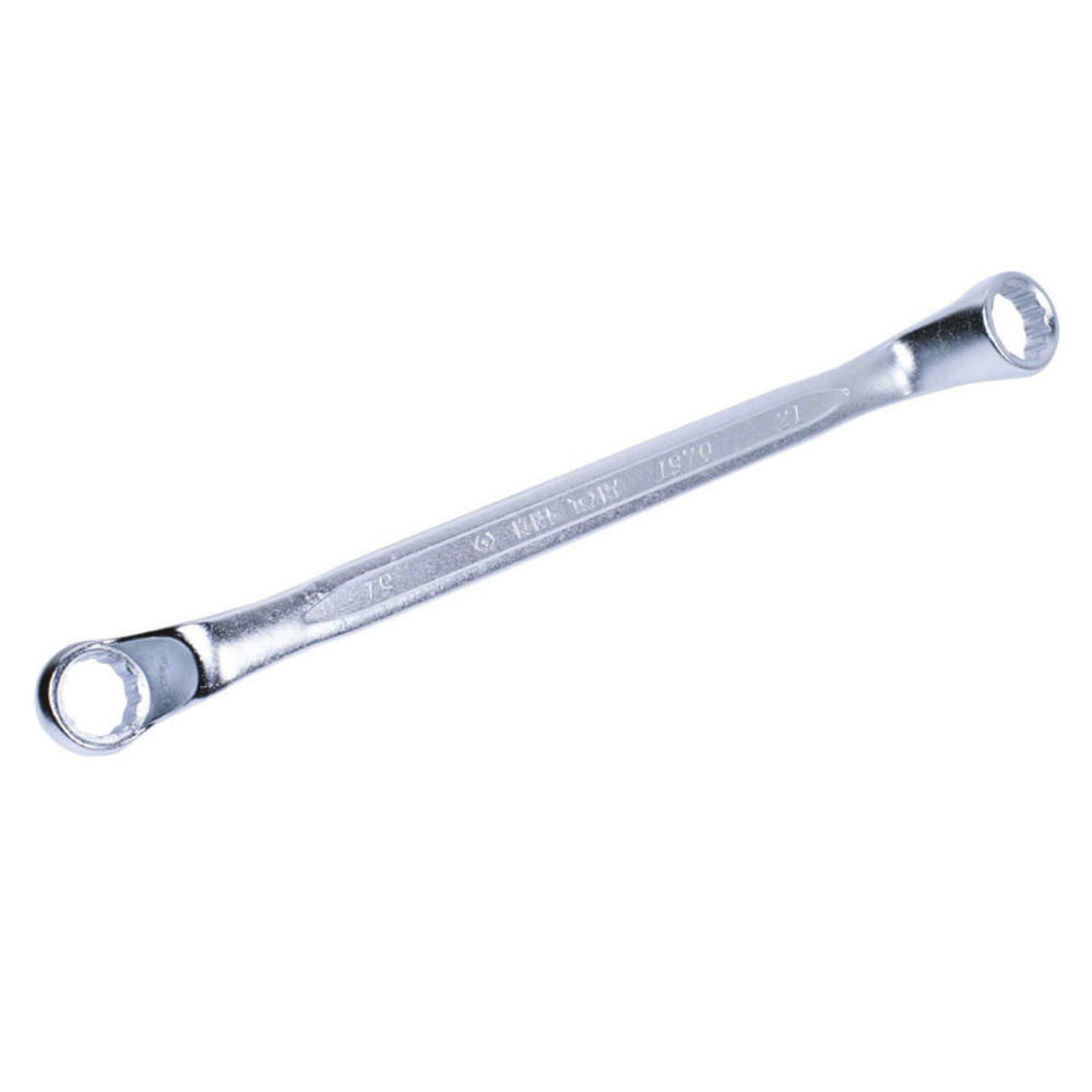 Ключ накидной изогнутый 19x21 мм KING TONY 19701921