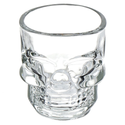 Стопка стекло, 50 мл, 6 шт, Briverre, Череп, BR2013