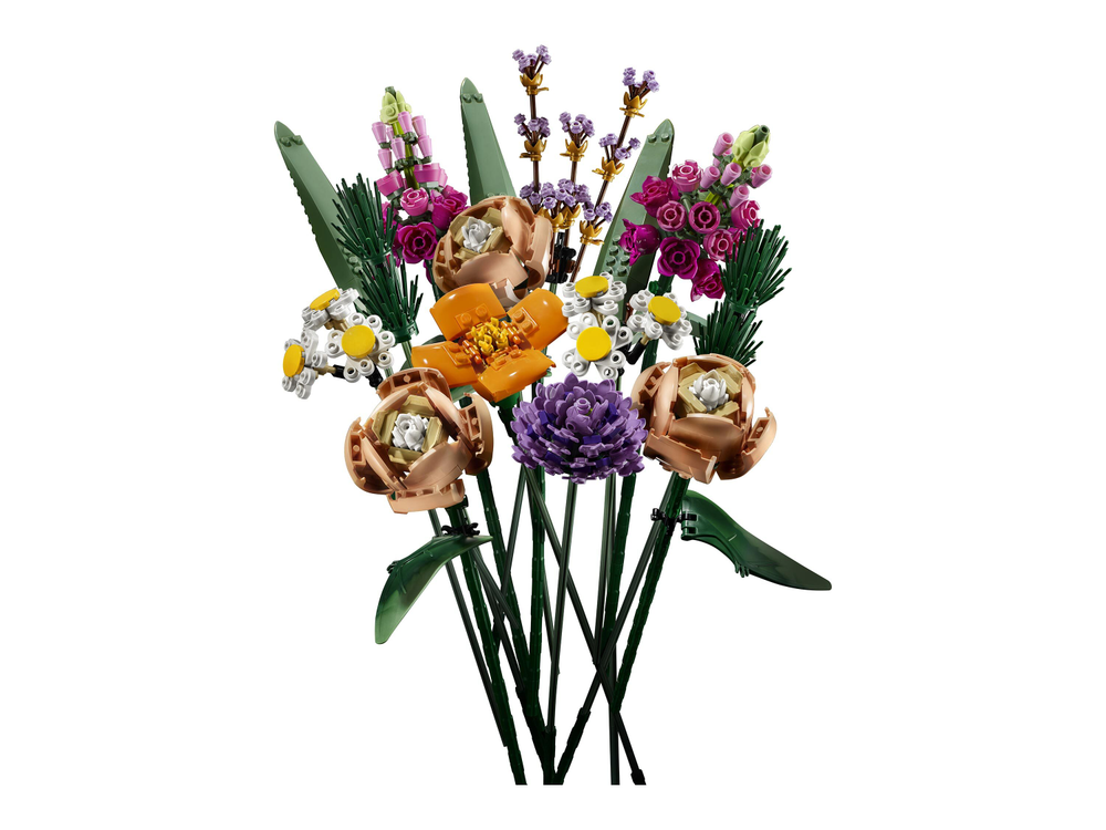 LEGO Creator 10280 «Букет цветов» — коллекция Botanical, декор без полива