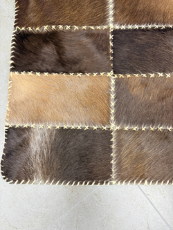 Ковер овальный натуральный Телячья шкура , 200х150