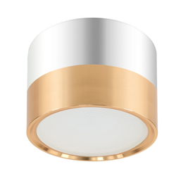 OL7 GX53 GD/CH Подсветка ЭРА Накладной под лампу Gx53, алюминий, цвет золото+хром