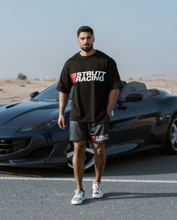 Футболка STRUTT Racer Oversized Black