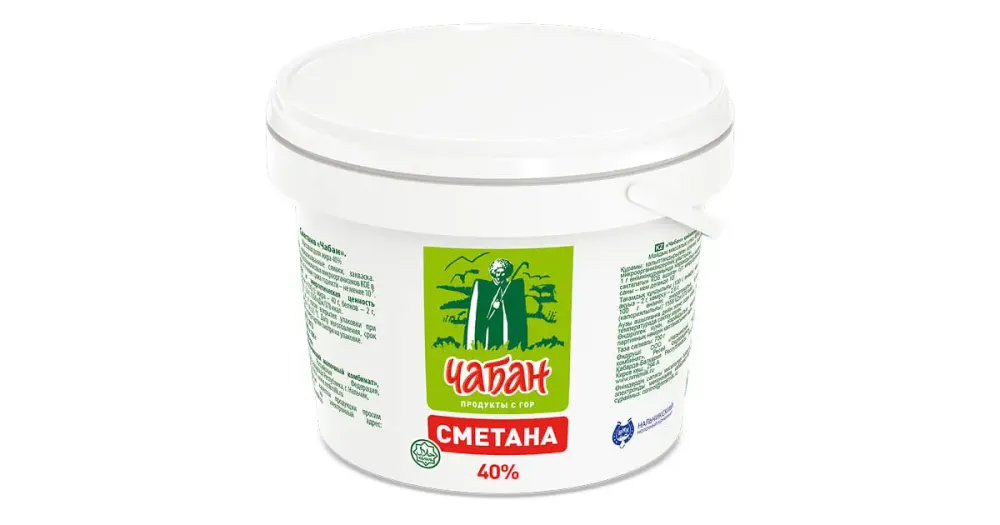 Сметана "Чабан" 40% 700г