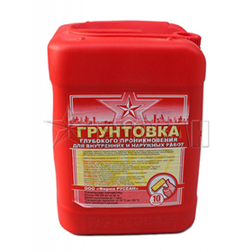 Грунтовка Русеан адгезионная глубокого проникновения 10 л