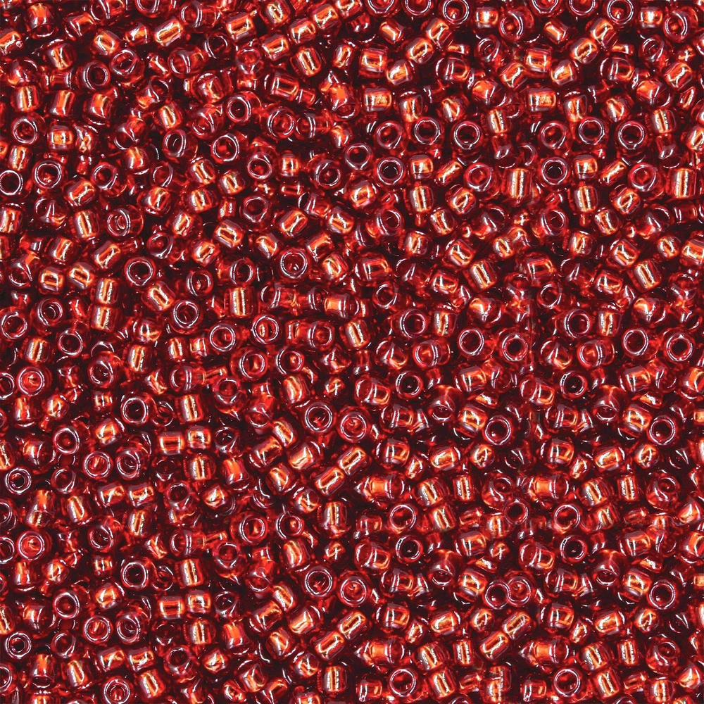 Японский бисер TOHO Round 15/0 (№25C), с внутренним серебрением, прозрачный