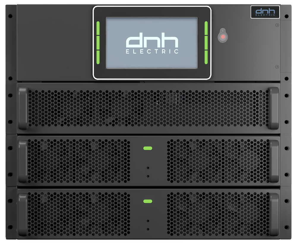 Силовой шкаф модульного ИБП DNH DRM03015, 30 кВА/30 кВт, 3:3ф, Rack Tower, 2 силовых модуля 15 кВА