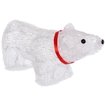 Фигура светодиодная «Мишутка» 33*14*16 см, 30 ламп LED, авторежим, 220V, Белый