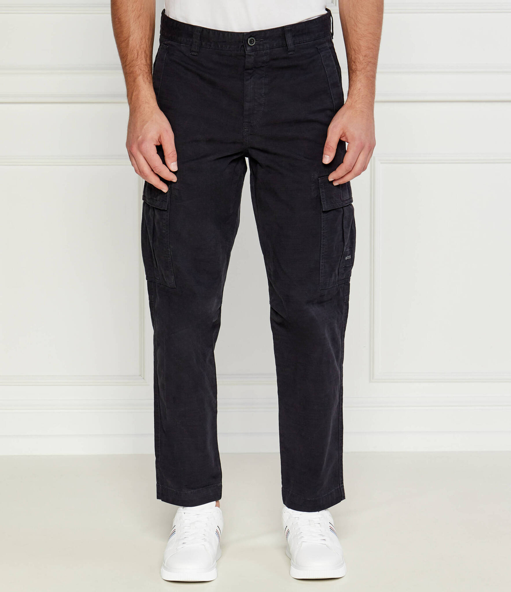 Брюки карго Sisla BOSS ORANGE - темно-синий(50519573)